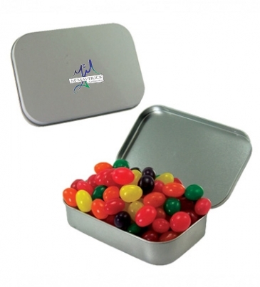 Large Tin -Jelly Beans, Chicles Gum