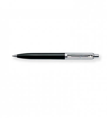 Sheaffer Sentinel Black Barrel & Chrome Trim Cap Ballpoint Pen