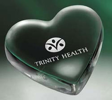 Heart Paperweight