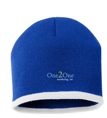 Sportsman SP09 8"" Bottom Striped Knit Cap