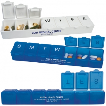 Jumbo 7 Day Pill Case