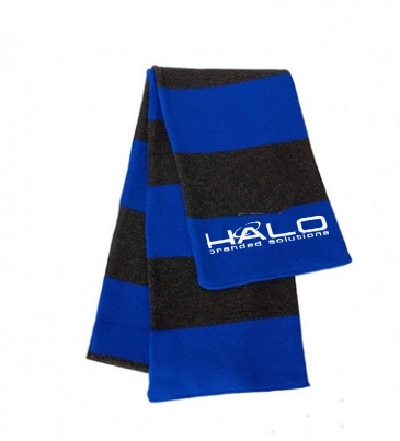 Sportsman SP02 Rugby Striped Knit Scarf