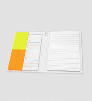 Essential Journal featuring Post-it® Notes and Flags — Option 1