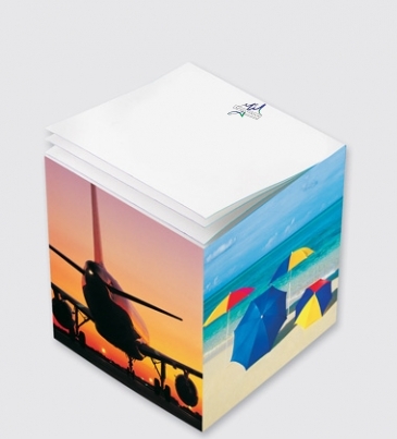 Post-it® Custom Printed Notes Cube