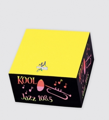 Post-it® Custom Printed Notes Neon Rainbow Cube