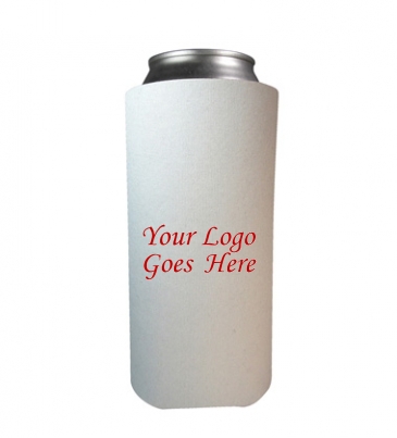 16 Oz. Full Color Tall Boy Coolie