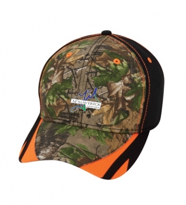 Camo and Blaze Accent Cap
