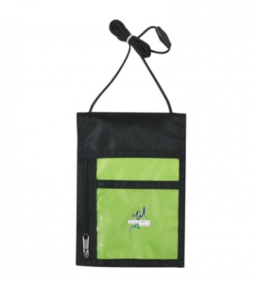 Neck Wallet Badge Holder_Silk Screen Imprint