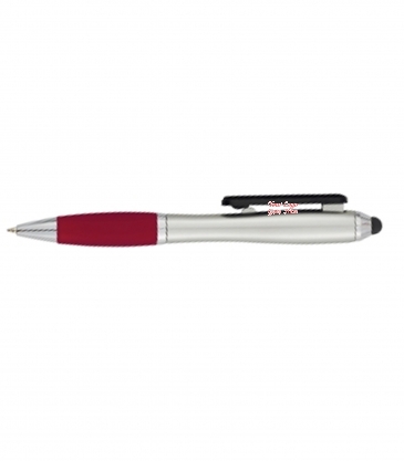 Satin Stylus Pen With Screen Cleaner