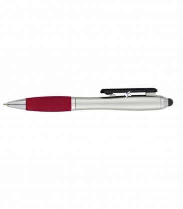 Satin Stylus Pen With Screen Cleaner