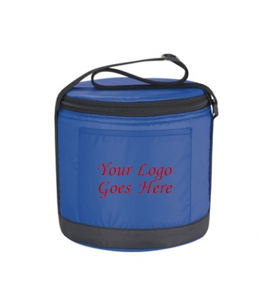 Cans-To-Go Round Cooler Bag_Silk-Screen