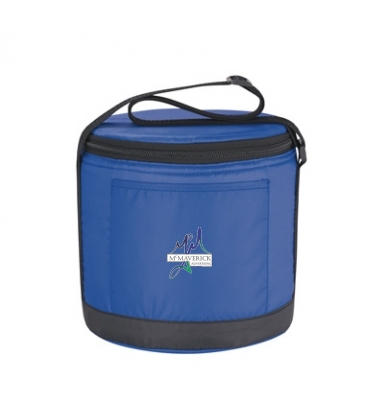 Cans-To-Go Round Cooler Bag_Silk-Screen