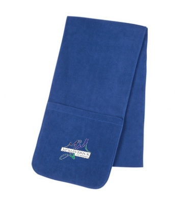 Fleece Scarf With Pockets
