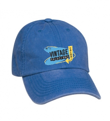 Washed Cap_Embroidered