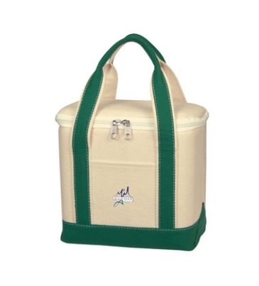 Small Cotton Canvas Cooler Bag