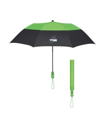 46" Arc Color Top Folding Umbrella