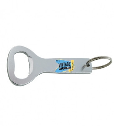 Aluminum Bottle Opener Key Ring