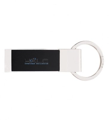 Two-Tone Rectangle Key Tag