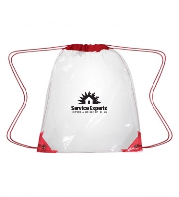 Clear Drawstring Backpack