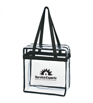 Clear Tote Bag With Zipper