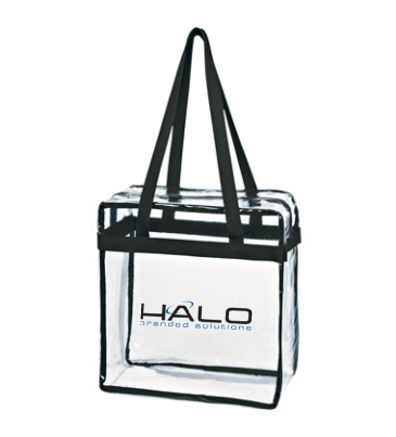 Clear Tote Bag With Zipper