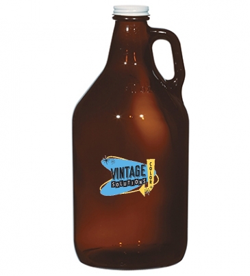 64 Oz. Amber Malt Growler