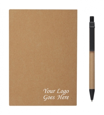 MeetingMate Notebook With Pen And Sticky Flags