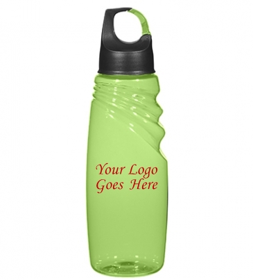 24 Oz. Crest Carabiner Sports Bottle