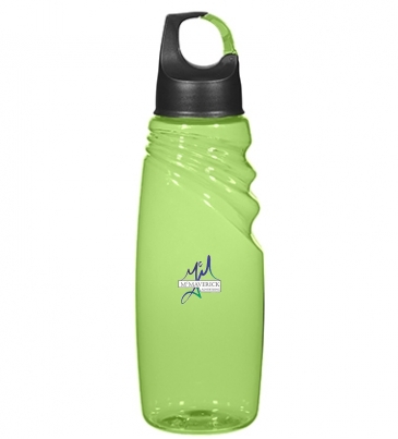 24 Oz. Crest Carabiner Sports Bottle