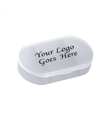 Oval Shape Pill Holder