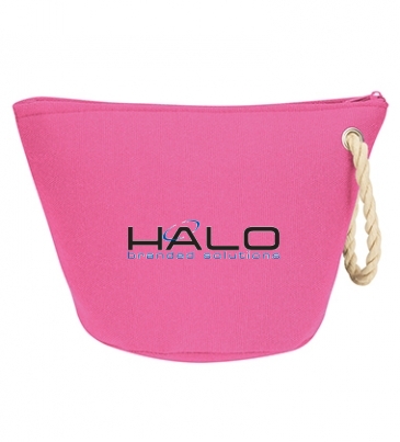 Cosmetic Bag With Rope Strap