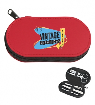 5-Piece Leather Look Manicure Set