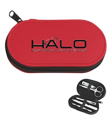 5-Piece Leather Look Manicure Set