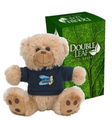 6" Big Paw Bear With Custom Box