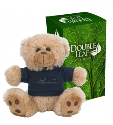 6" Big Paw Bear With Custom Box