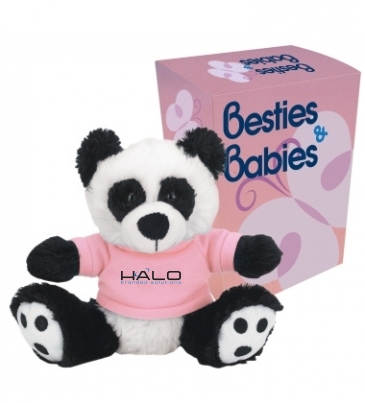 6" Big Paw Panda With Custom Box