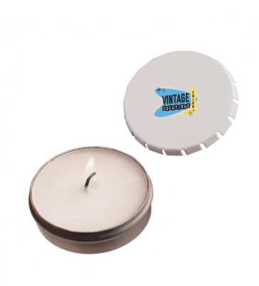Snap Top Tin Candle
