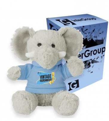 6" Excellent Elephant With Custom Box