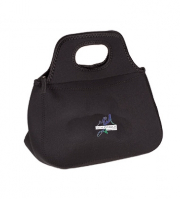 Zippered Neoprene Lunch Tote