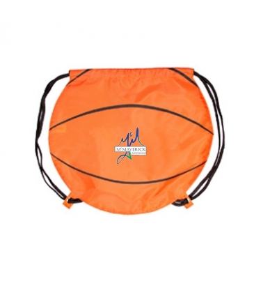 GameTime!® Basketball Drawstring Backpack