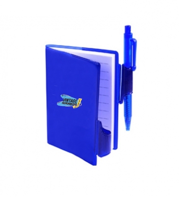Clear-View Jotter with Pen