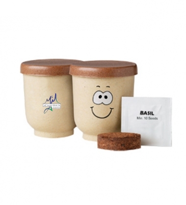 Goofy Group™ Grow Pot Eco-Planter with Chive Seeds