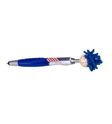 Patriotic MopToppers® Screen Cleaner with Stylus Pen