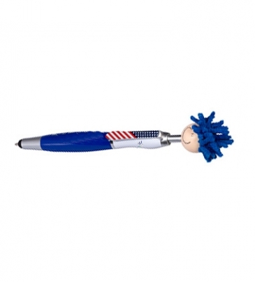 Patriotic MopToppers® Screen Cleaner with Stylus Pen