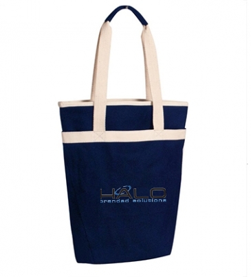 Wine Bottle Tote / Growler Bag