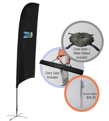 Bow Flag Banners (Single Sided)