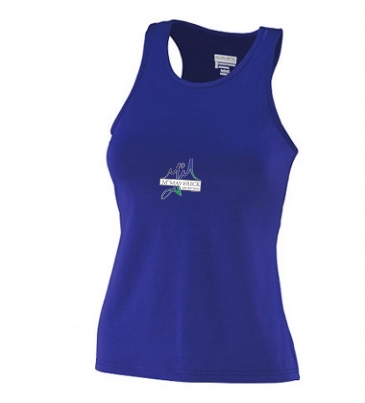 Ladies Poly/Spandex Solid Racerback Tank