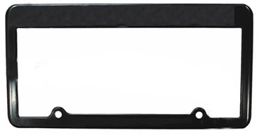 2 Holes License Plate Frame