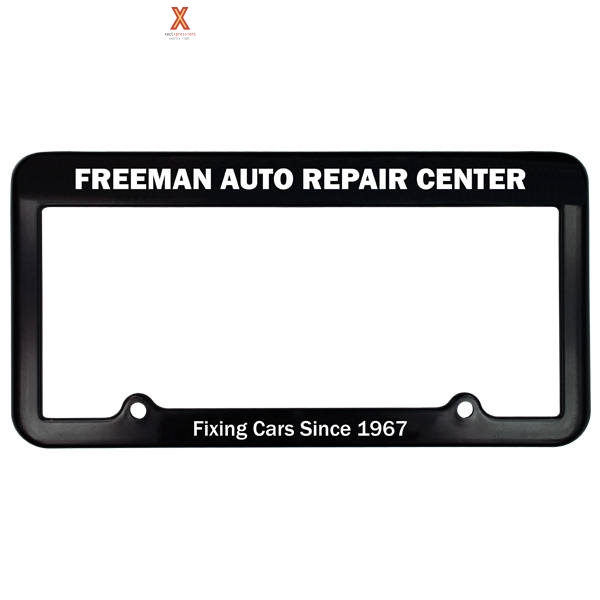 2 Holes License Plate Frame