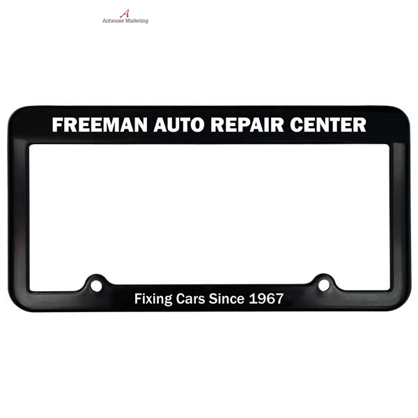 2 Holes License Plate Frame